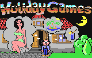 Holiday Games Title Screen